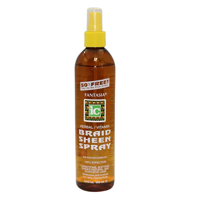 IC Fantasia Braid Sheen Spray 12oz - Southwestsix Cosmetics IC Fantasia Braid Sheen Spray 12oz Sheen Mist IC Fantasia Southwestsix Cosmetics IC Fantasia Braid Sheen Spray 12oz