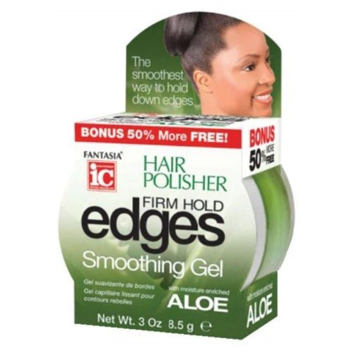 IC Fantasia Hair Polisher Firm Hold Edges Smoothing Gel 3oz - Southwestsix Cosmetics IC Fantasia Hair Polisher Firm Hold Edges Smoothing Gel 3oz Edge Control IC Fantasia Southwestsix Cosmetics IC Fantasia Hair Polisher Firm Hold Edges Smoothing Gel 3oz