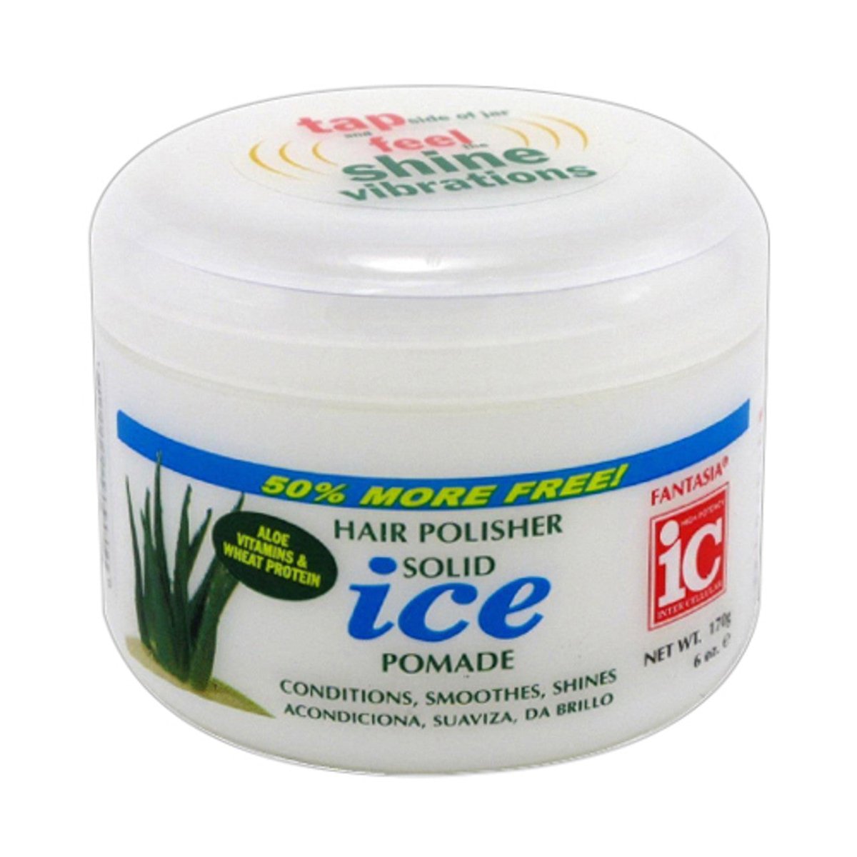 IC Fantasia Hair Polisher Solid Ice Pomade 6oz - Southwestsix Cosmetics IC Fantasia Hair Polisher Solid Ice Pomade 6oz Pomade IC Fantasia Southwestsix Cosmetics IC Fantasia Hair Polisher Solid Ice Pomade 6oz