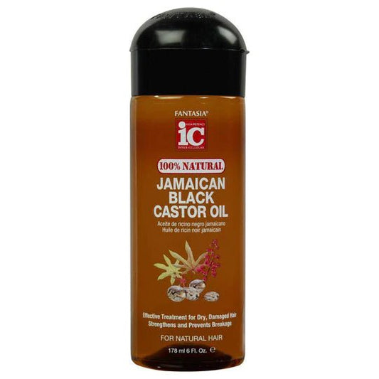 IC Fantasia Jamaican Black Castor Oil 6oz - Southwestsix Cosmetics IC Fantasia Jamaican Black Castor Oil 6oz Hair Oil IC Fantasia Southwestsix Cosmetics 01131304037 IC Fantasia Jamaican Black Castor Oil 6oz