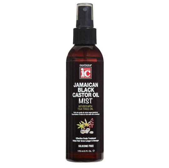 IC Fantasia Jamaican Black Castor Oil Mist Infused With Tea Tree Oil 6oz - Southwestsix Cosmetics IC Fantasia Jamaican Black Castor Oil Mist Infused With Tea Tree Oil 6oz Hair Oil IC Fantasia Southwestsix Cosmetics 011313040362 IC Fantasia Jamaican Black Castor Oil Mist Infused With Tea Tree Oil 6oz