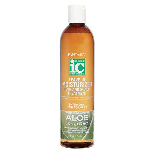 IC Fantasia Leave-In Moisturizer Hair and Scalp Treatment Aloe 12oz - Southwestsix Cosmetics IC Fantasia Leave-In Moisturizer Hair and Scalp Treatment Aloe 12oz Leave-In Treatment IC Fantasia Southwestsix Cosmetics IC Fantasia Leave-In Moisturizer Hair and Scalp Treatment Aloe 12oz