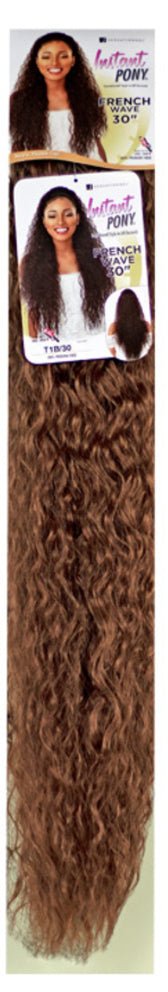 Instant Pony French Weave - Southwestsix Cosmetics Instant Pony French Weave Ponytail Sensationnel Southwestsix Cosmetics 1 Instant Pony French Weave