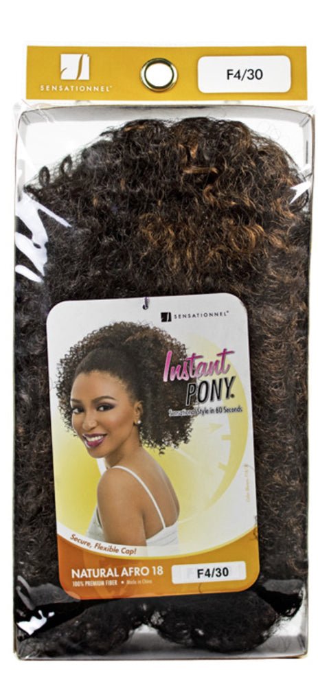 Instant Pony Natural Afro 18” - Southwestsix Cosmetics Instant Pony Natural Afro 18” Ponytail Sensationnel Southwestsix Cosmetics 1 Instant Pony Natural Afro 18”