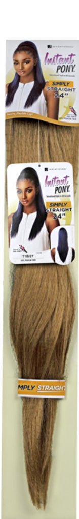 Instant Pony Straight 24” - Southwestsix Cosmetics Instant Pony Straight 24” Ponytail Sensationnel Southwestsix Cosmetics 1 Instant Pony Straight 24”