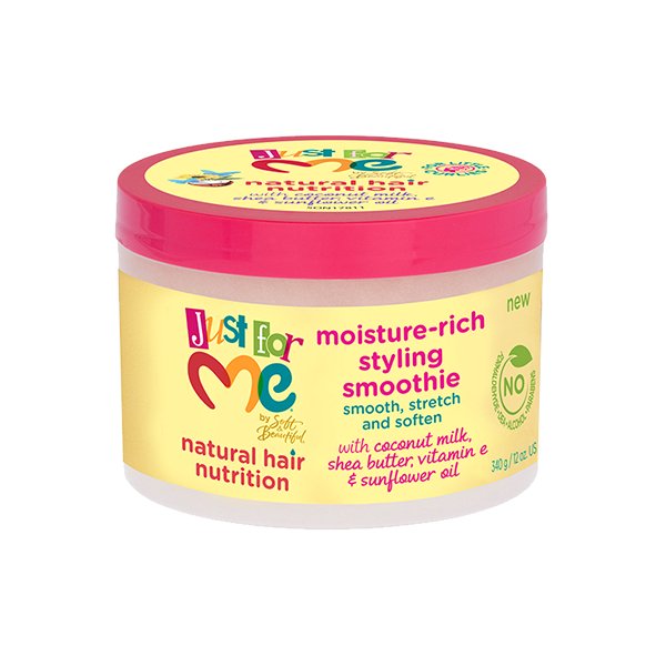 Just For Me Natural Hair Nutrition Moisture-Rich Styling Smoothie 12oz - Southwestsix Cosmetics Just For Me Natural Hair Nutrition Moisture-Rich Styling Smoothie 12oz Styling Cream Just For Me Southwestsix Cosmetics Just For Me Natural Hair Nutrition Moisture-Rich Styling Smoothie 12oz