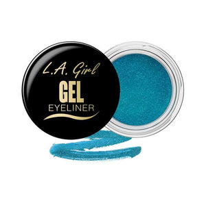 La Girl Gel Eyeliner - Southwestsix Cosmetics La Girl Gel Eyeliner Makeup LA Girl Southwestsix Cosmetics Mermaid Teal Frost La Girl Gel Eyeliner