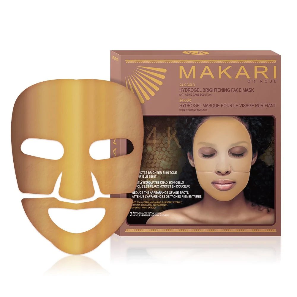 Makari 24K Rose Hydrogel Face Mask - Southwestsix Cosmetics Makari 24K Rose Hydrogel Face Mask Skin Care Makari Southwestsix Cosmetics Makari 24K Rose Hydrogel Face Mask