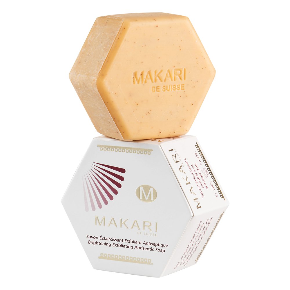 Makari Brightening Exfoliating Antiseptic Soap 7oz - Southwestsix Cosmetics Makari Brightening Exfoliating Antiseptic Soap 7oz Bar Soap Makari Southwestsix Cosmetics 8O-8WNI-7X1G Makari Brightening Exfoliating Antiseptic Soap 7oz