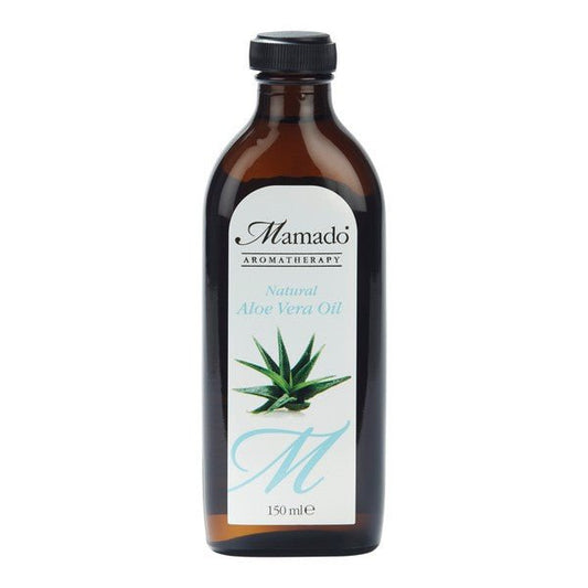 Mamado Natural Aloe Vera Oil 150ml - Southwestsix Cosmetics Mamado Natural Aloe Vera Oil 150ml Mamado Southwestsix Cosmetics 5055675619274 Mamado Natural Aloe Vera Oil 150ml