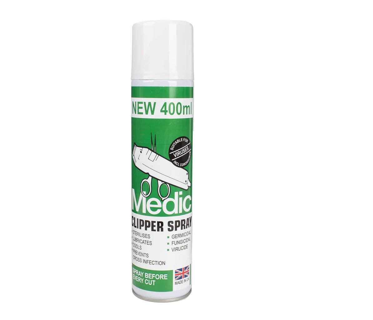 Medic Clipper Spray - Southwestsix Cosmetics Medic Clipper Spray Southwestsix Cosmetics Southwestsix Cosmetics 5031139200905 400ml Medic Clipper Spray