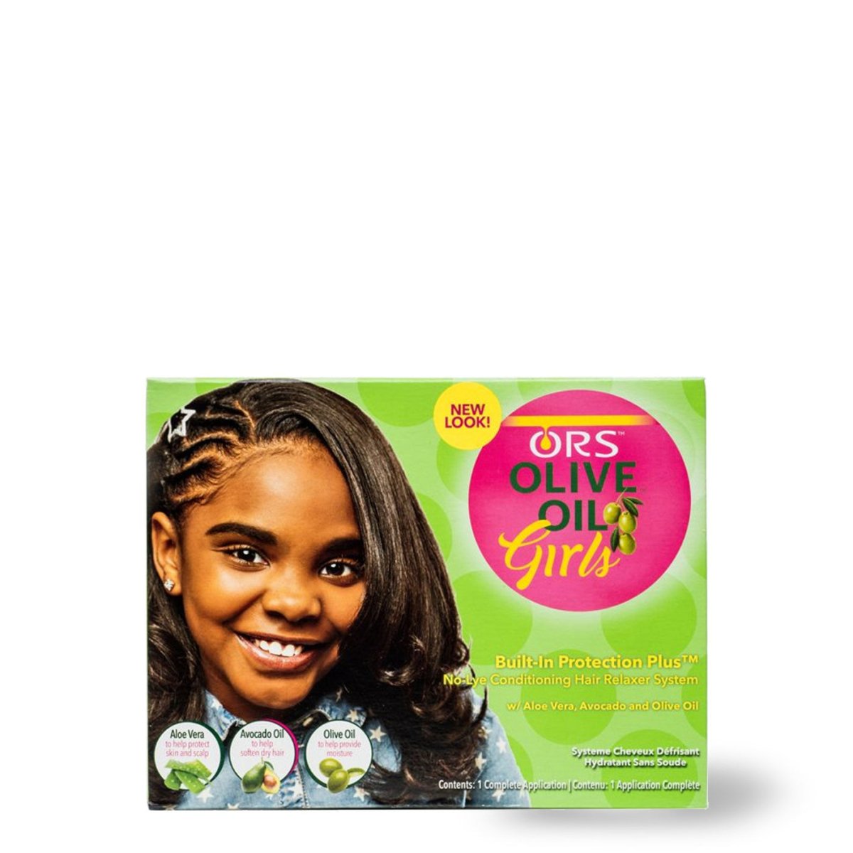 ORS Olive Oil Girls No-Lye Conditioning Hair Relaxer System ...