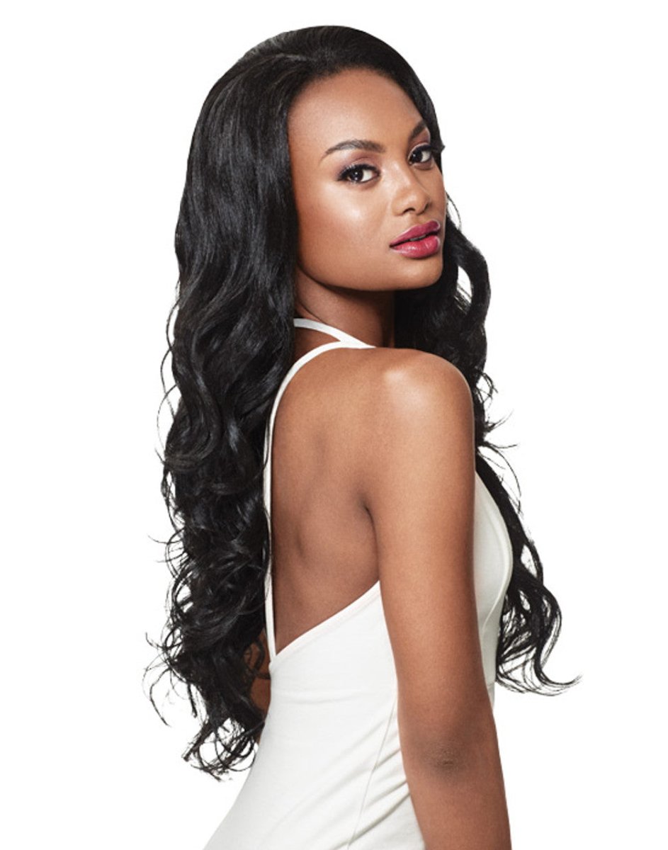 Outre Quick Weave Ameena Synthetic Half Wig