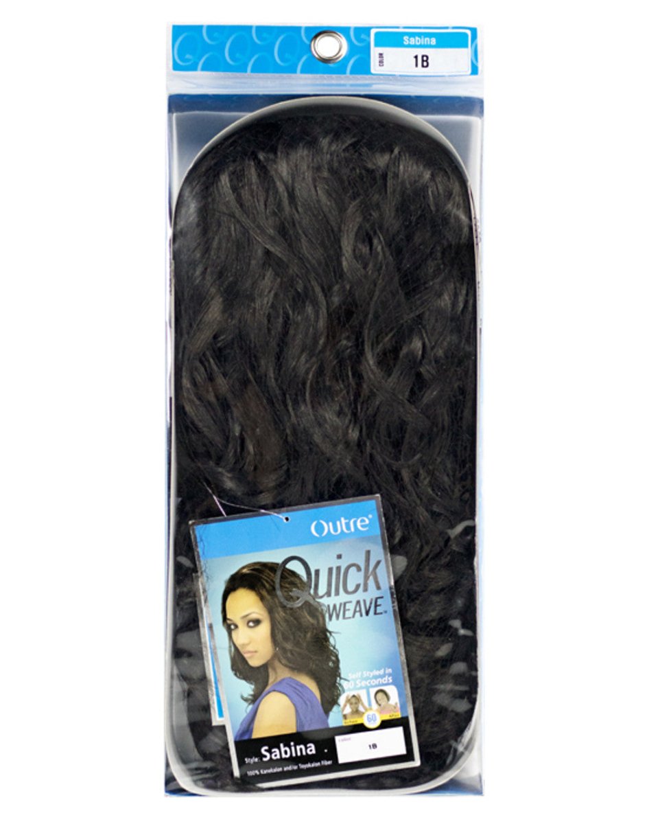 Outre Quick Weave Sabina Synthetic Half Wig