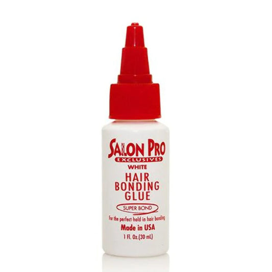 Salon Pro White Hair Bonding Glue 1oz - Southwestsix Cosmetics Salon Pro White Hair Bonding Glue 1oz Southwestsix Cosmetics Southwestsix Cosmetics 746817073065 Salon Pro White Hair Bonding Glue 1oz
