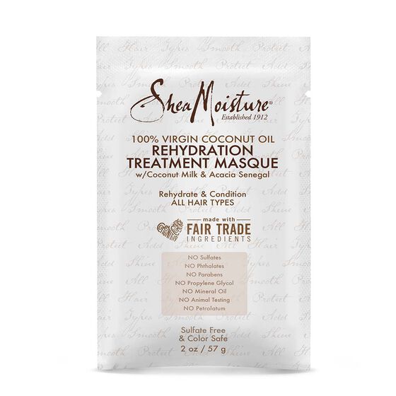 Shea Moisture 100% Virgin Coconut Oil Rehydration Treatment Masque - Southwestsix Cosmetics Shea Moisture 100% Virgin Coconut Oil Rehydration Treatment Masque Hair Masque Shea Moisture Southwestsix Cosmetics Shea Moisture 100% Virgin Coconut Oil Rehydration Treatment Masque