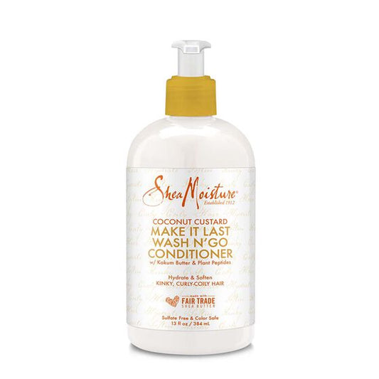 Shea Moisture Coconut Custard Make It Last Wash N' Go Conditioner - Southwestsix Cosmetics Shea Moisture Coconut Custard Make It Last Wash N' Go Conditioner Conditioner Shea Moisture Southwestsix Cosmetics Shea Moisture Coconut Custard Make It Last Wash N' Go Conditioner