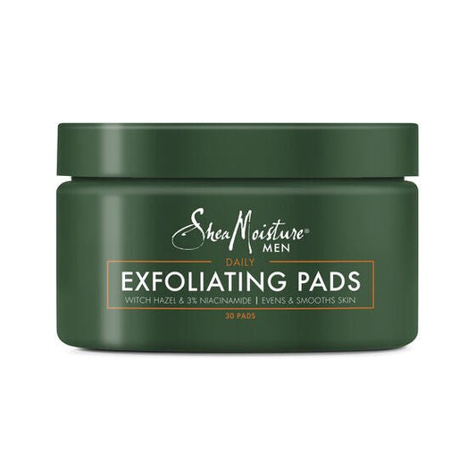 Shea Moisture Mens Witch Hazel & Niacinamide Exfoliating Pads 30 Pads - Southwestsix Cosmetics Shea Moisture Mens Witch Hazel & Niacinamide Exfoliating Pads 30 Pads Beard Care Shea Moisture Southwestsix Cosmetics Shea Moisture Mens Witch Hazel & Niacinamide Exfoliating Pads 30 Pads