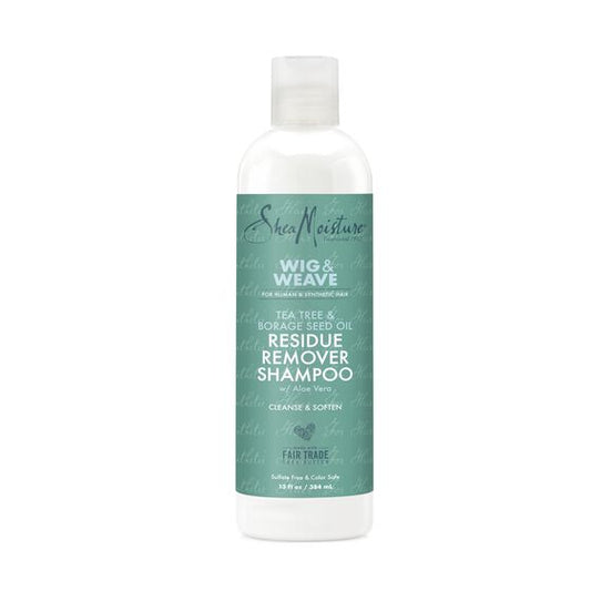 Shea Moisture Wig & Weave Tea Tree & Borage Seed Residue Remover Shampoo - Southwestsix Cosmetics Shea Moisture Wig & Weave Tea Tree & Borage Seed Residue Remover Shampoo Shampoo Shea Moisture Southwestsix Cosmetics Shea Moisture Wig & Weave Tea Tree & Borage Seed Residue Remover Shampoo