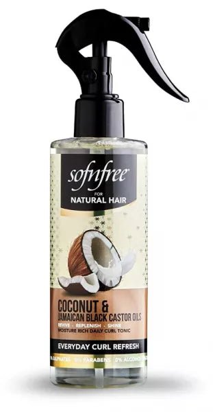 Soft and free: COCONUT & JAMAICAN BLACK CASTOR OIL CURL REFRESH 240ML - Southwestsix Cosmetics Soft and free: COCONUT & JAMAICAN BLACK CASTOR OIL CURL REFRESH 240ML Softn'free Southwestsix Cosmetics Soft and free: COCONUT & JAMAICAN BLACK CASTOR OIL CURL REFRESH 240ML