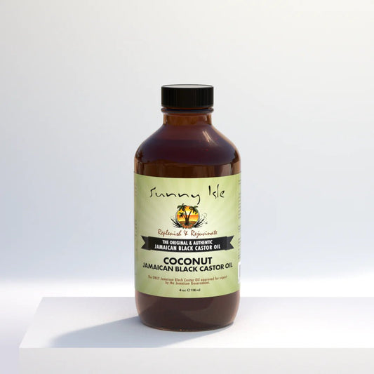 Sunny Isle Coconut Jamaican Black Castor Oil 4oz - Southwestsix Cosmetics Sunny Isle Coconut Jamaican Black Castor Oil 4oz Hair Oil Sunny Isle Southwestsix Cosmetics Sunny Isle Coconut Jamaican Black Castor Oil 4oz