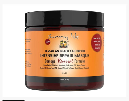 Sunny Isle Jamaican Black Castor Oil Intensive Repair Masque 16oz - Southwestsix Cosmetics Sunny Isle Jamaican Black Castor Oil Intensive Repair Masque 16oz Hair Masque Sunny Isle Southwestsix Cosmetics Sunny Isle Jamaican Black Castor Oil Intensive Repair Masque 16oz