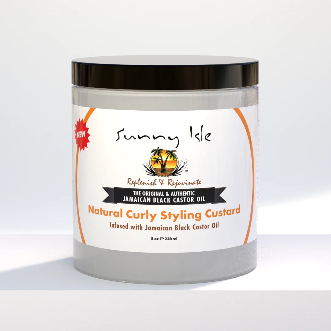 Sunny Isle Jamaican Black Castor Oil Natural Curly Styling Custard 8oz - Southwestsix Cosmetics Sunny Isle Jamaican Black Castor Oil Natural Curly Styling Custard 8oz Curl Custard Sunny Isle Southwestsix Cosmetics Sunny Isle Jamaican Black Castor Oil Natural Curly Styling Custard 8oz