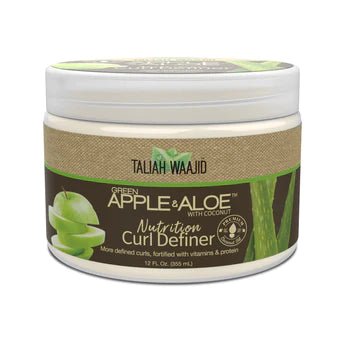 Taliah Waajid Green Apple & Aloe Nutrition Curl Definer 12oz - Southwestsix Cosmetics Taliah Waajid Green Apple & Aloe Nutrition Curl Definer 12oz Styling Gel Taliah Waajid Southwestsix Cosmetics Taliah Waajid Green Apple & Aloe Nutrition Curl Definer 12oz