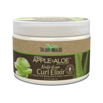 Taliah Waajid Green Apple & Aloe Nutrition Curl Elixir 12oz - Southwestsix Cosmetics Taliah Waajid Green Apple & Aloe Nutrition Curl Elixir 12oz Styling Gel Taliah Waajid Southwestsix Cosmetics Taliah Waajid Green Apple & Aloe Nutrition Curl Elixir 12oz