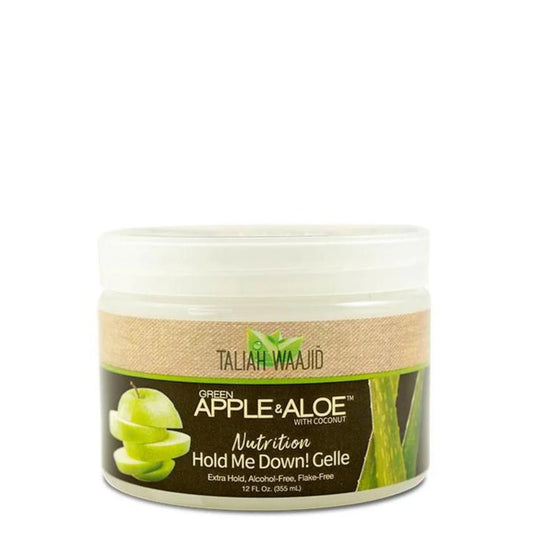 Taliah Waajid Green Apple & Aloe Nutrition Hold Me Down Gelle 12oz - Southwestsix Cosmetics Taliah Waajid Green Apple & Aloe Nutrition Hold Me Down Gelle 12oz Styling Gel Taliah Waajid Southwestsix Cosmetics 815680006781 Taliah Waajid Green Apple & Aloe Nutrition Hold Me Down Gelle 12oz