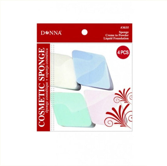 Titan Donna Cosmetic Sponges 4pcs - Southwestsix Cosmetics Titan Donna Cosmetic Sponges 4pcs Accessories Titan Donna Southwestsix Cosmetics Titan Donna Cosmetic Sponges 4pcs