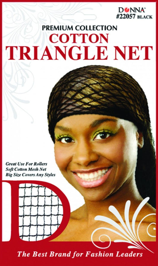 Titan Donna Cotton Triangle Net - Southwestsix Cosmetics Titan Donna Cotton Triangle Net Accessories Titan Donna Southwestsix Cosmetics Black Titan Donna Cotton Triangle Net