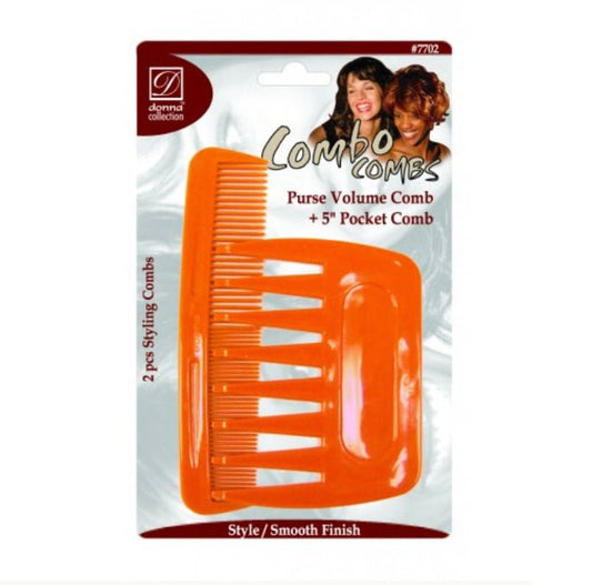 Titan Donna Purse Volume Comb & Pocket Comb - Southwestsix Cosmetics Titan Donna Purse Volume Comb & Pocket Comb Accessories Titan Donna Southwestsix Cosmetics Titan Donna Purse Volume Comb & Pocket Comb