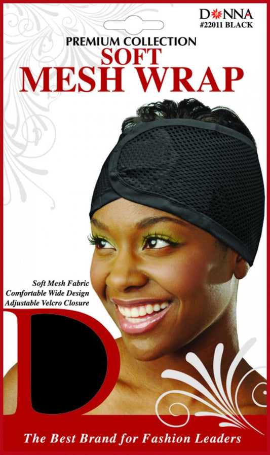 Titan Donna Soft Mesh Wrap - Southwestsix Cosmetics Titan Donna Soft Mesh Wrap Accessories Titan Donna Southwestsix Cosmetics Black Titan Donna Soft Mesh Wrap