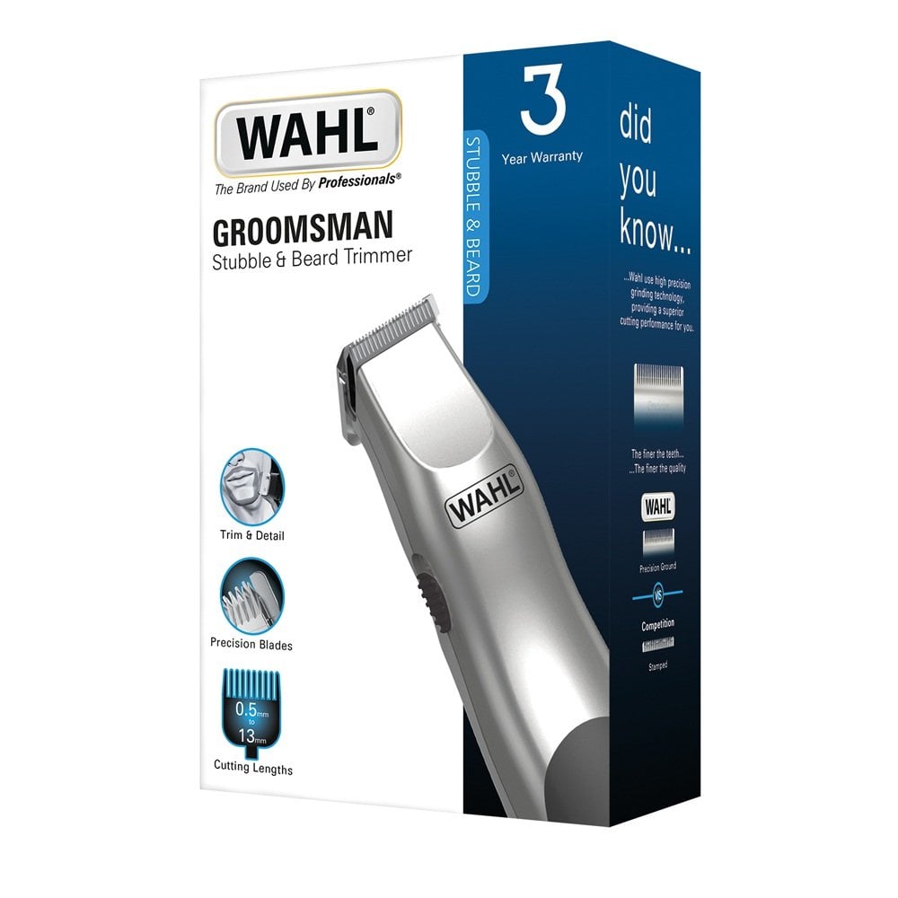 Wahl GroomsMan Battery Trimmer - Stubble - Southwestsix Cosmetics Wahl GroomsMan Battery Trimmer - Stubble Wahl Southwestsix Cosmetics Wahl GroomsMan Battery Trimmer - Stubble